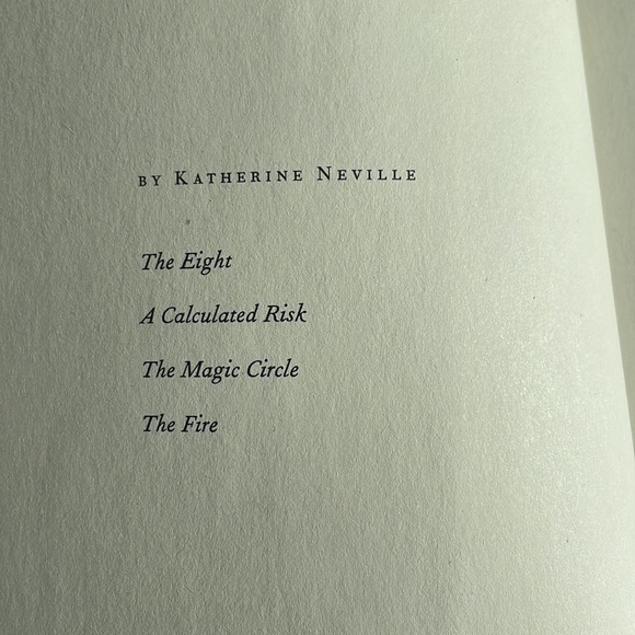 The Fire - Katherine Neville. Hardcover. Thriller. Fiction. Sequel to The Eight. - Picture 6 of 12